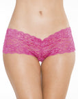 Shirley of Hollywood 59 Stretch Lace Boy Short Pink