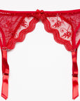 Shirley of Hollywood 622 Garter Belt Red