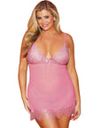 Shirley of Hollywood 96850Q Chemise Pink