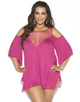 Camicia da notte Shirley of Hollywood SoH-IA X3257 Magenta