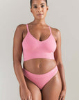 The TENCEL™ Seamless Bralette Rose Pink