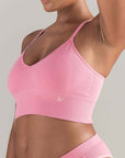 The TENCEL™ Seamless Bralette Rose Pink