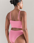 The TENCEL™ Seamless Bralette Rose Pink