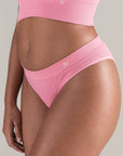 The TENCEL™ High Leg Brief Rose Pink