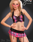 YesX YX145 Naughty School Girl Rose/Schwarz