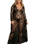 YesX YX826Q Long Gown & Thong