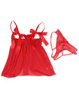 YesX YX841 Red Babydoll Set