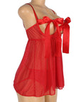 YesX YX841 Red Babydoll Set