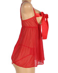 YesX YX841 Red Babydoll Set