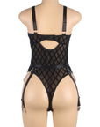 YesX YX846 Black Bodysuit