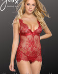 YesX YX855 Chemise Hot Red