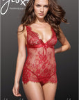 YesX YX855 Chemise Hot Red