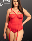 YesX YX858Q Red Bodysuit