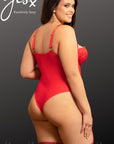 YesX YX858Q Red Bodysuit