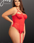 YesX YX858Q Red Bodysuit