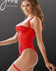 YesX YX858 Red Bodysuit