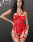 YesX YX858 Red Bodysuit