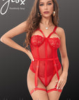 YesX YX858 Red Bodysuit