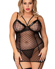 YesX YX954Q Black Chemise