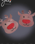 YesX YX960 Brown/Red Reindeer Nipple Covers