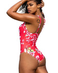 YesX YX978 One Piece Swimsuit Pink