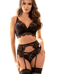 YesX YX987 Lingerie Set Black