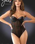 YesX YX988 Bodysuit Black