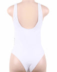 YesX YX962 One Piece Swimsuit White