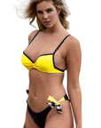 YesX YX963 Bikini 3 Piece Set Yellow