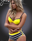 YesX YX963 Bikini 3 Piece Set Yellow