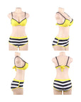 YesX YX963 Bikini 3 Piece Set Yellow