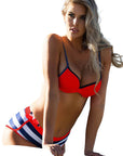 YesX YX964 Bikini 3 Piece Set Red