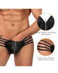 YesX YX971 Men's Thong Black