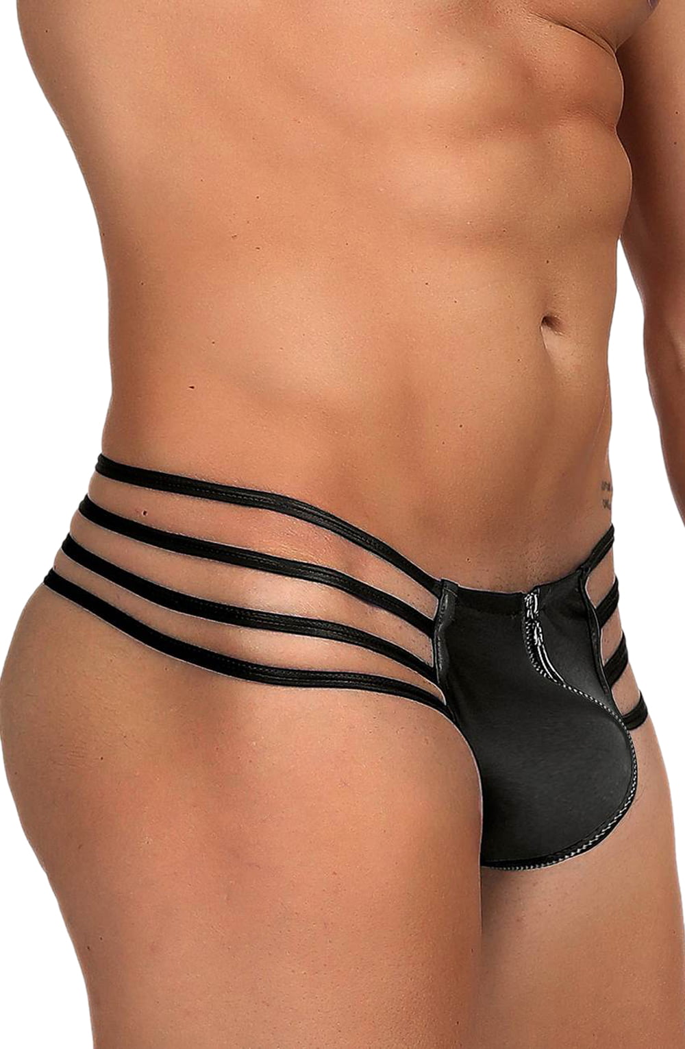 YesX YX971 Men&#39;s Thong Black