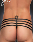 YesX YX971 Men's Thong Black