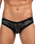 YesX YX973 Mens Brief Black