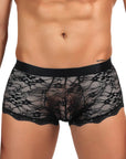 YesX YX975 Men's Boxer Brief Black