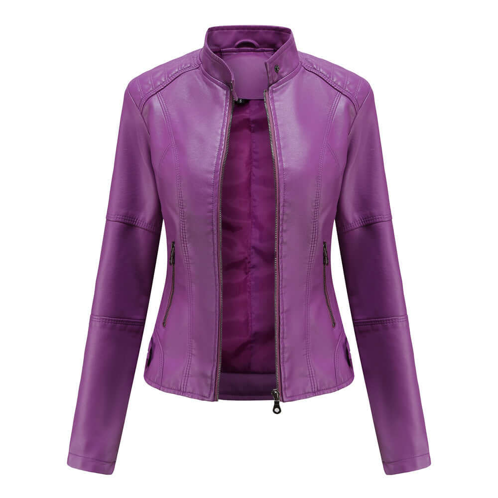 European And American Women&#39;s Leather Jackets