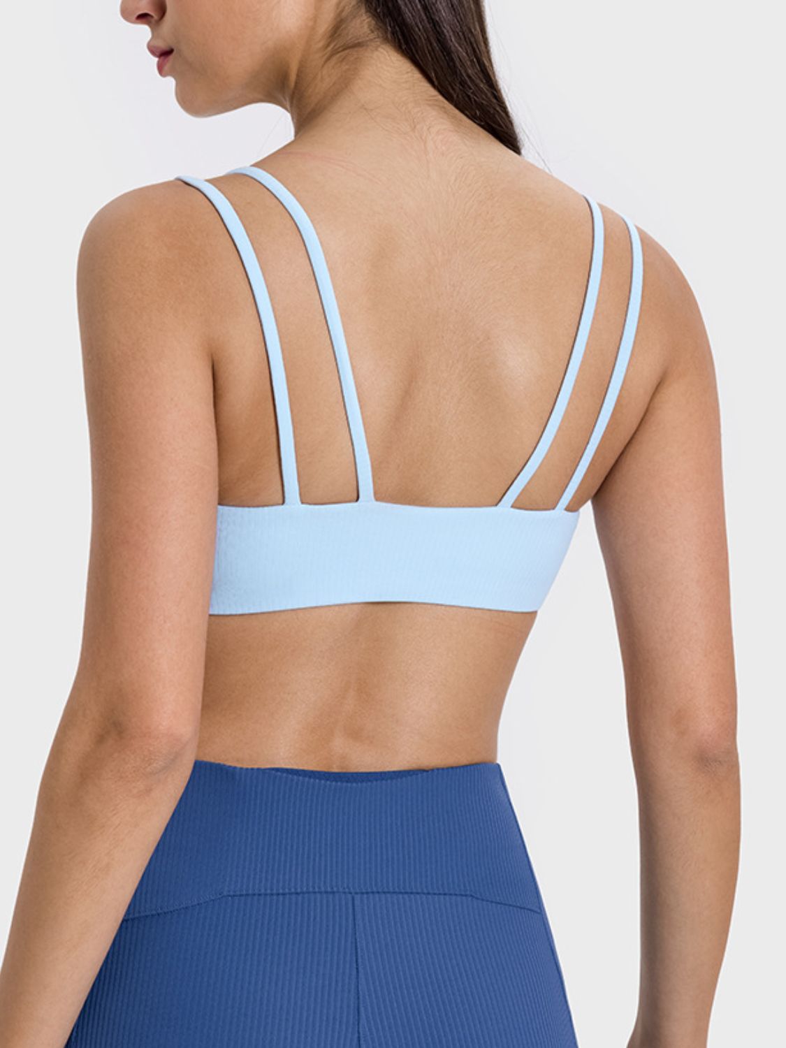 Millennia Scoop Neck Double Strap Active Cami - Little Miss Vanilla