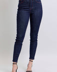 Judy Blue Full Size Heart Shaped Back Pockets Skinny Jeans - Little Miss Vanilla