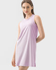 Millennia Round Neck Sleeveless Active Dress - Little Miss Vanilla