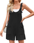 Versatile Pocket Straight Jumpsuit For Women - Little Miss Vanilla