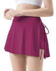 High Waist Active Skort with Pockets - Little Miss Vanilla