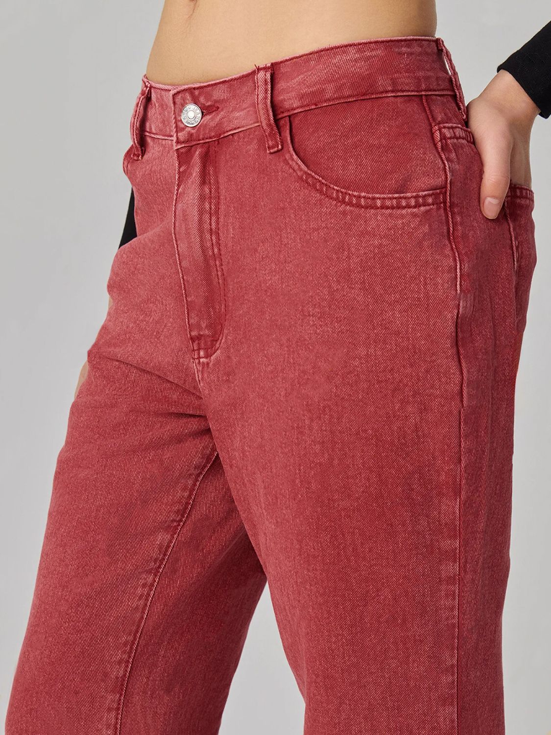 Bootcut Jeans with Pockets - Little Miss Vanilla