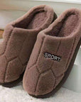 Non-slip Plus Velvet Cotton Slippers