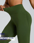 Women's High Waist Hip Lift Fitness Pants Quick-drying Seamless Slim Fit