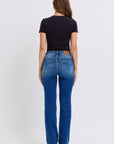 Judy Blue Full Size Run Mid-Rise Bootcut Jeans with Thermal Lining - Little Miss Vanilla