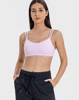 Millennia Scoop Neck Double Strap Active Cami - Little Miss Vanilla