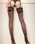 Ballerina 423 Hold Ups Nero (Black)