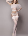 Ballerina 584 Ivory Hold Ups